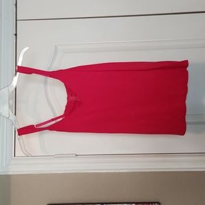 Soma cool nights cami hot pink with shelf bra size small